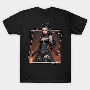 Gothic Elegance: A Symphony of Shadows and Artistry T-Shirt